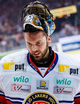 Växjös målvakt Cristopher Nihlstorp