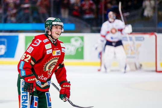 Frölundas Artturi Lehkonen jublar