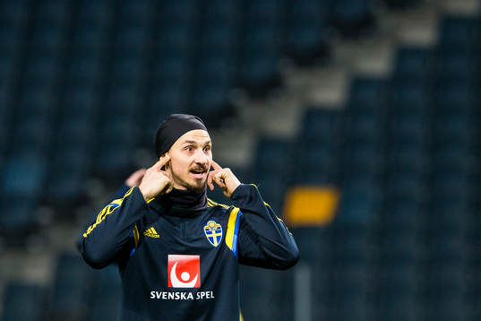 Sveriges Zlatan Ibrahimovic