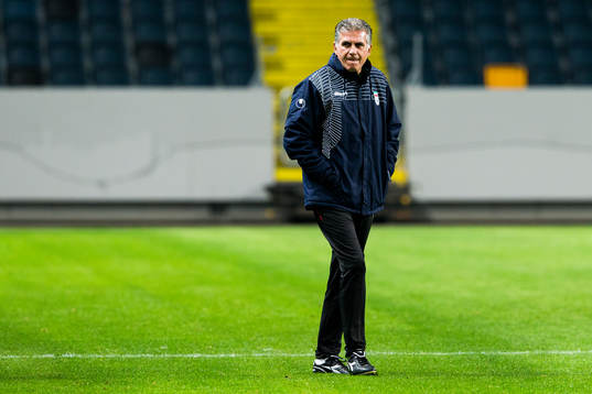 Irans förbundskapten Carlos Queiroz