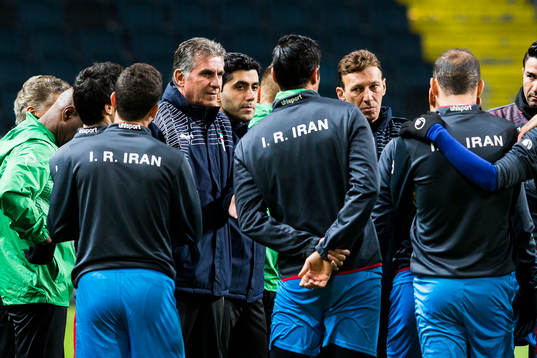 Irans förbundskapten Carlos Queiroz