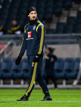 Sveriges Zlatan Ibrahimovic