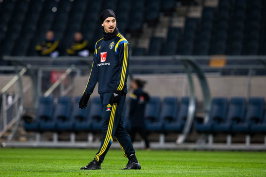 Sveriges Zlatan Ibrahimovic