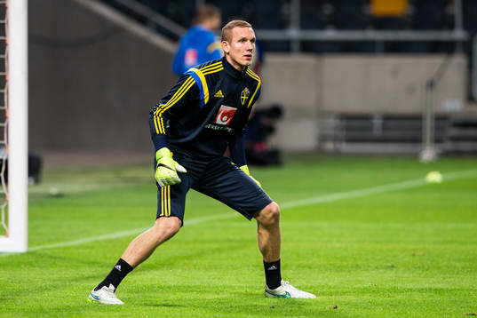 Sveriges målvakt Robin Olsen