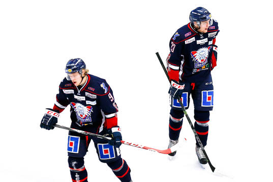 Linköpings Anton Karlsson och Linköpings Carl Dahlström