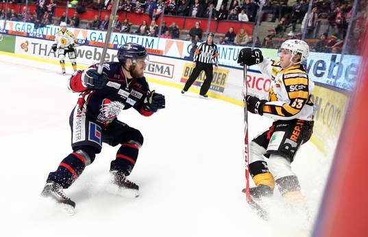 Linköpings Fredric Andersson och Skellefteås Sebastian Aho