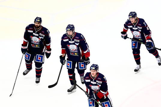 Linköping med bland andra Daniel Rahimi (t v) och Oscar