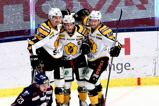 Skellefteås Kirill Kabanov, Erik Andersson och Anton