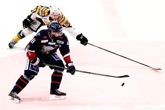 Linköpings Daniel Rahimi och Skellefteås Andrew Calof