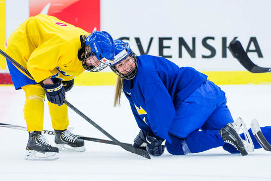 Sveriges Annie Svedin och Erika Grahm