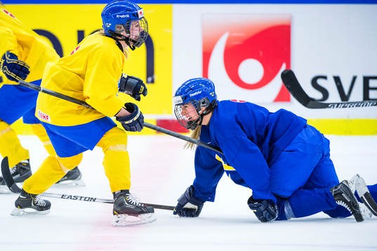 Sveriges Annie Svedin och Erika Grahm
