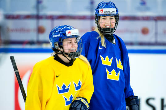 Sveriges Annie Svedin och Erika Grahm