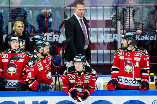 Malmö Redhawks tränare Mats Lusth