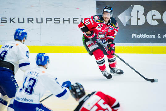 Malmö Redhawks Mattias Persson letar spelmöjligheter