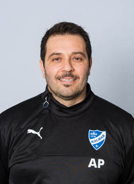 IFK Kalmars Alexandros Postanidis, målvaktstränare