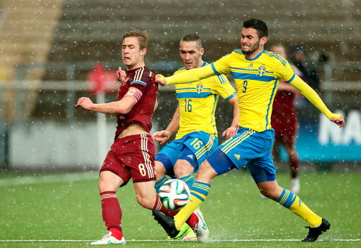 Rysslands Dmitriy Barinov, Sveriges Krasniqi Shkelqim och