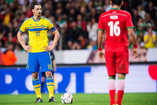 Sveriges Zlatan Ibrahimovic