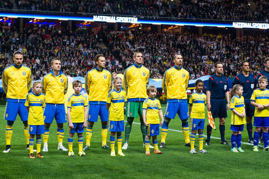 Sveriges Erik Johansson, Pierre Bengtsson, Albin Ekdal,