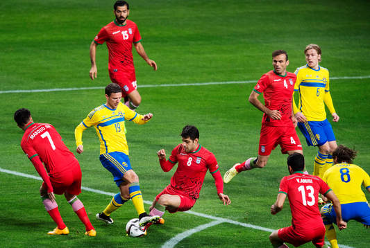 Sveriges Marcus Berg, Emil Forsberg och Albin Ekdal utmanar