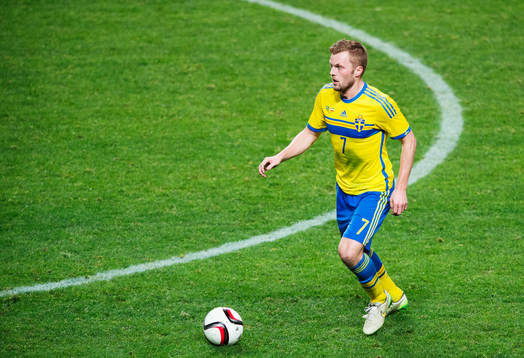 Sveriges Sebastian Larsson