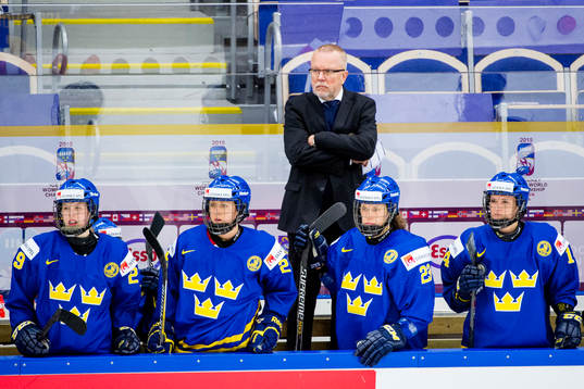 Sveriges förbundskapten Leif Boork