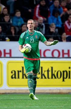 Sveriges målvakt Robin Olsen
