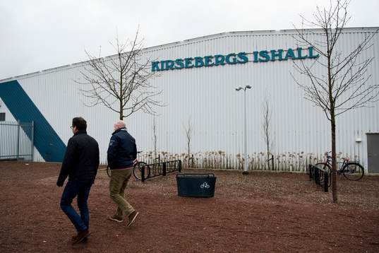 Exteriör Kirsebergs Ishall
