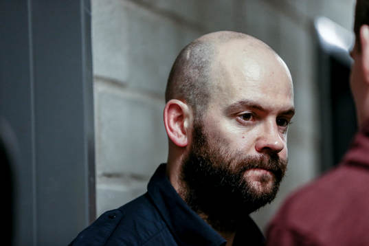 Linköpings Jeff Taffe  deppar