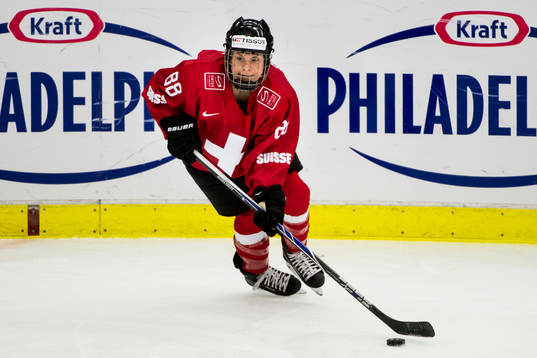 Schweiz Phoebe Stanz i kvartsfinalen