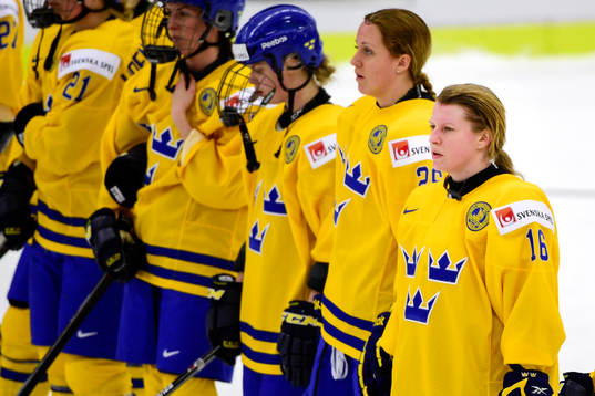 Sveriges Pernilla Winberg deppar