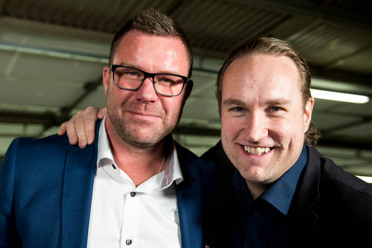 s kommentatorer Patrik Ross och Chris Härenstam