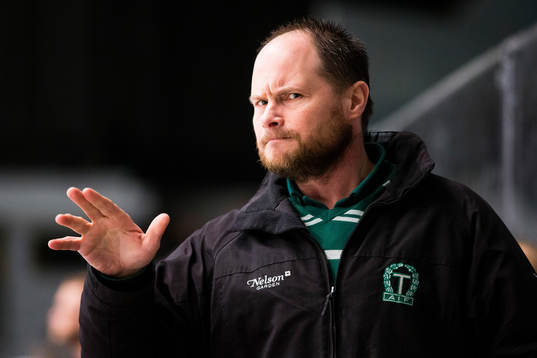 Tingsryds tränare Larry Pilut