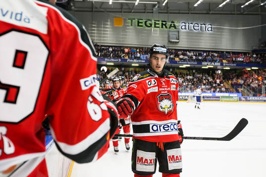 Malmö Redhawks Nils Andersson jubel