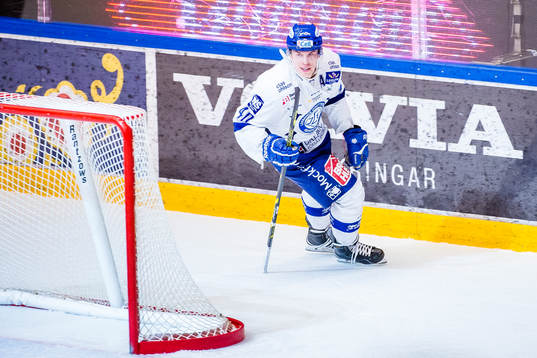 Leksands Tomi Sallinen jublar