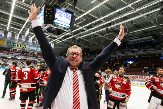 Patrik Sylvegård jublar