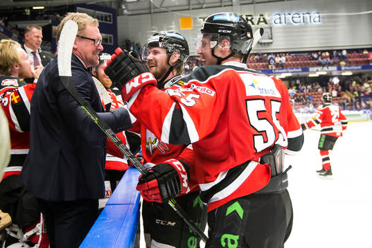 Malmös Patrik Sylvegård jublar