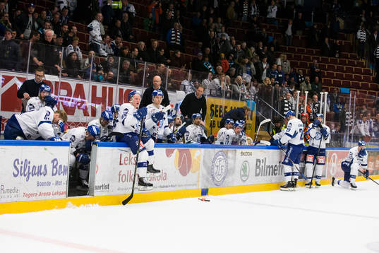 Leksands spelarna deppar