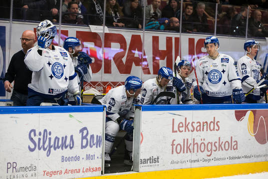 Leksands spelarna deppar