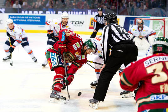 Frölundas Joel Lundqvist tekar