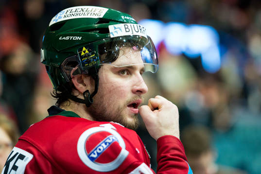 Frölundas Mikael Wikstrand deppar