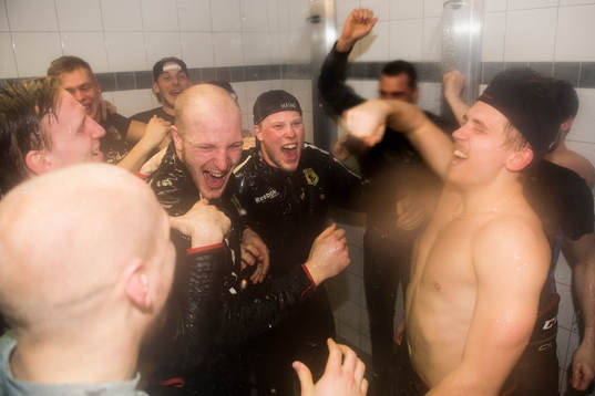 Panterns Carl-Johan Sjögren, Kalle Östman och Scott Nordh