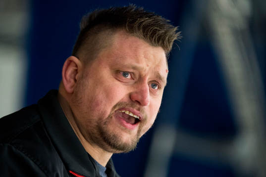 Västerviks tränare Mattias Karlin