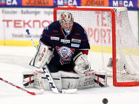 Linköping målvakt Marcus Högberg