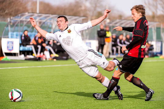 Östersunds James Sinclair och Brommapojkarnas Daniel