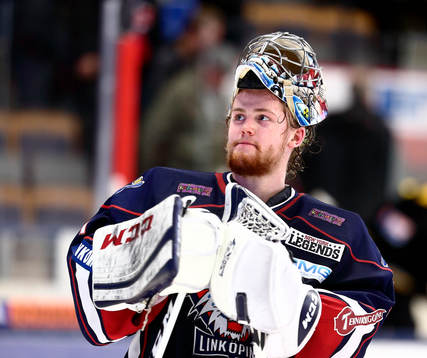 Linköping målvakt Marcus Högberg