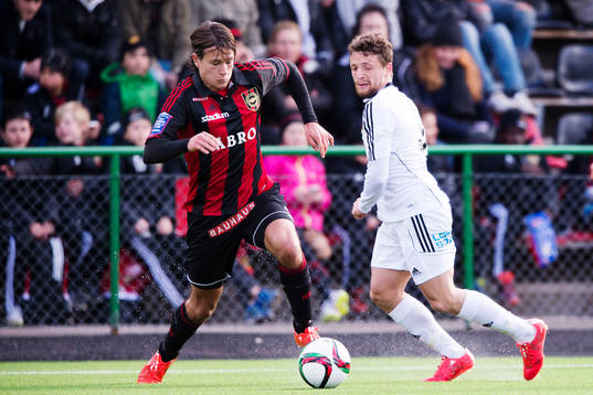 Brommapojkarnas Stefano Vecchia Holmquist och Östersunds