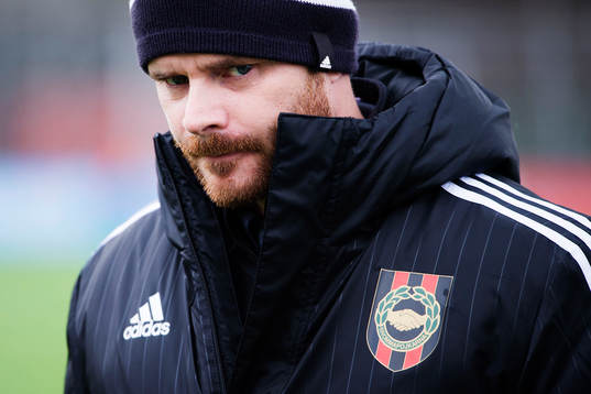 Brommapojkarnas tränare Magni Fannberg Magnusson