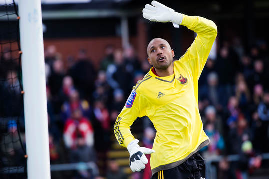 Östersunds målvakt Aly Krita