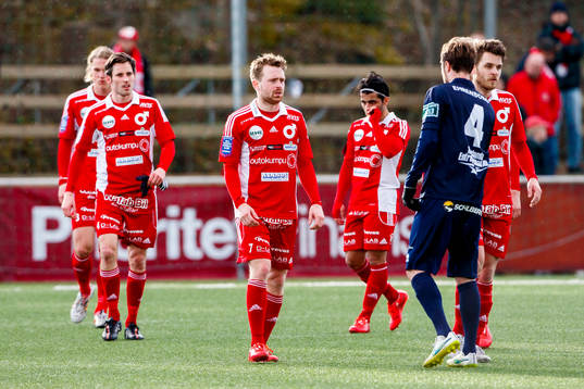 Degerfors spelare deppar