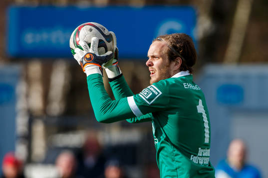 Utsiktens målvakt Axel Wibrån